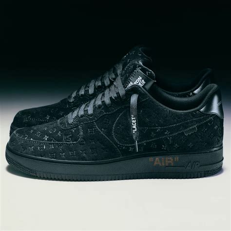 air force 1 black lv|louis vuitton af1 price.